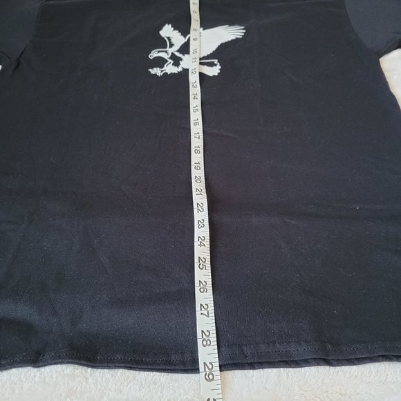 Eagle Print Crew Neck T-Shirt - Picture 4 of 7